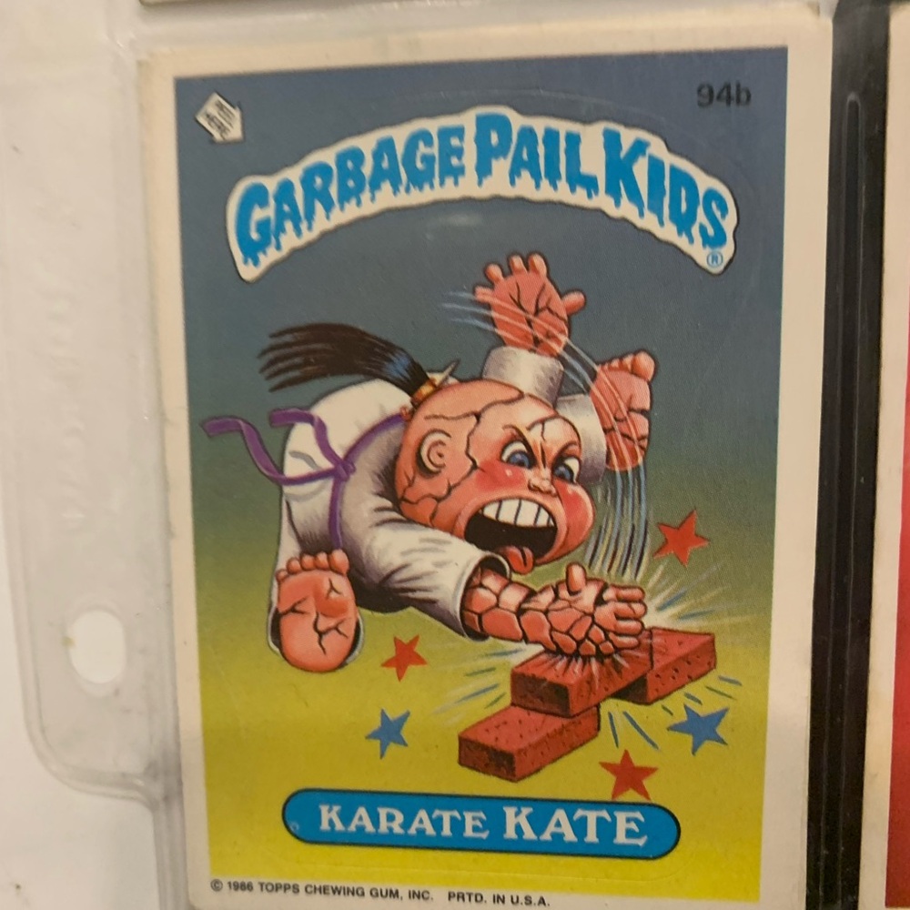 Karate Kate Trading Card